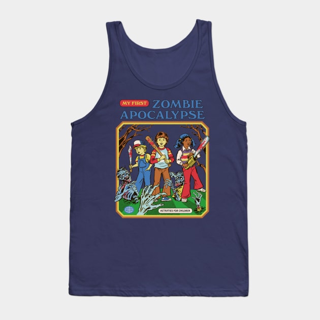 My First Zombie Apocalypse Tank Top by Steven Rhodes
